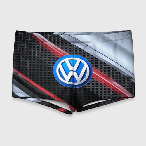 Мужские купальные плавки 3D VOLKSWAGEN high speed  фото