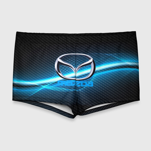 Мужские купальные плавки 3D mazda machine motor XXI фото