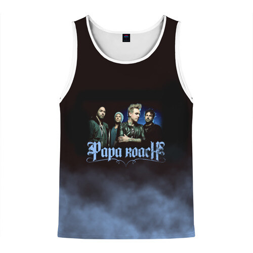 Мужская майка 3D Papa Roach фото