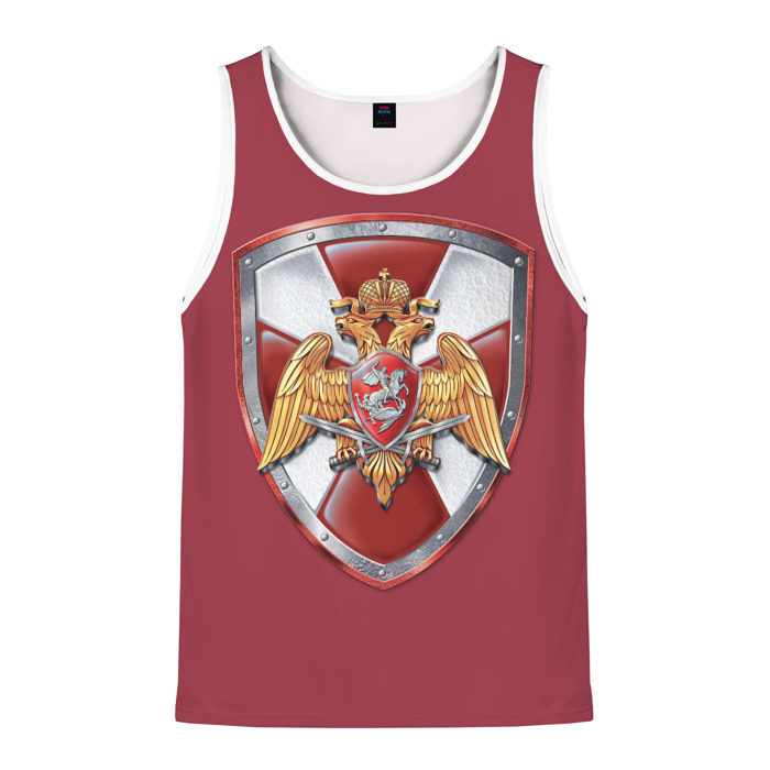 Мужская майка 3D Росгвардия фото