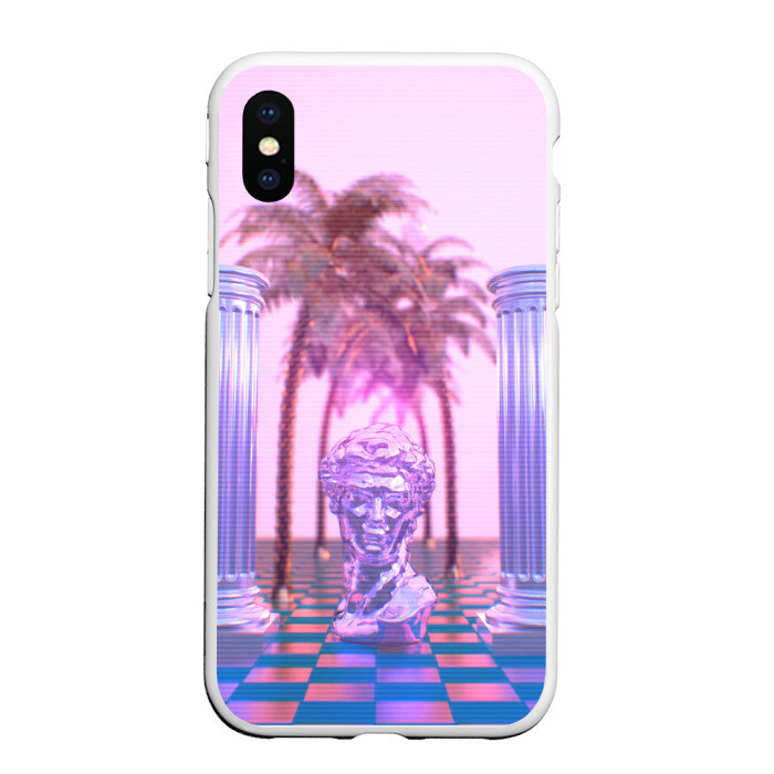 Чехол для iPhone XS Max матовый ART фото