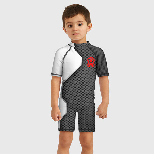 Детский купальный костюм 3D Volkswagen sport uniform auto фото