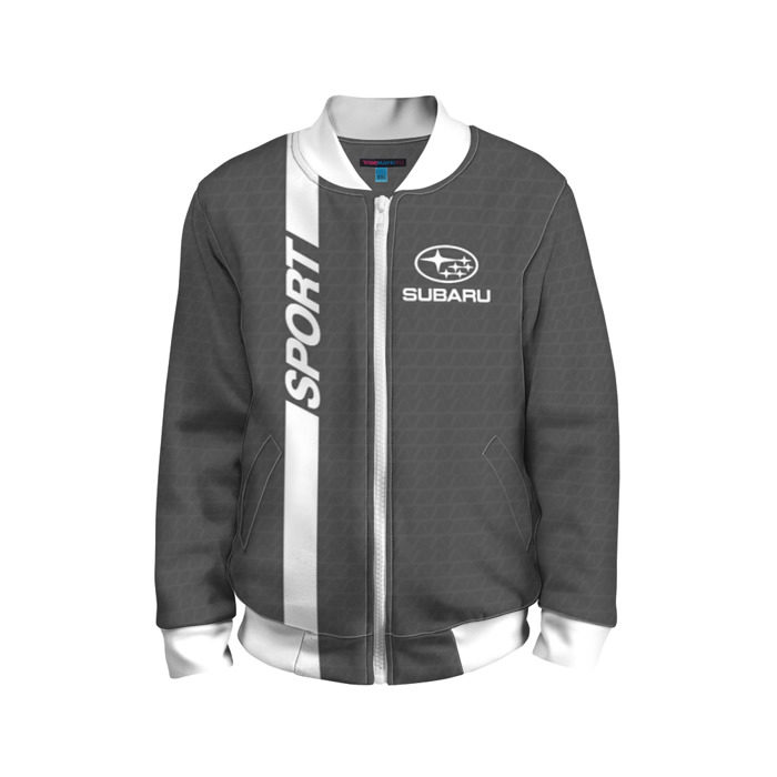 Детский бомбер 3D SUBARU SPORT фото