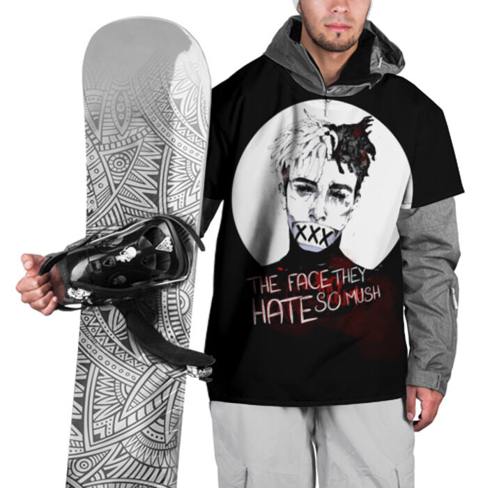 Накидка на куртку 3D THE faceTheY HATE so mush фото