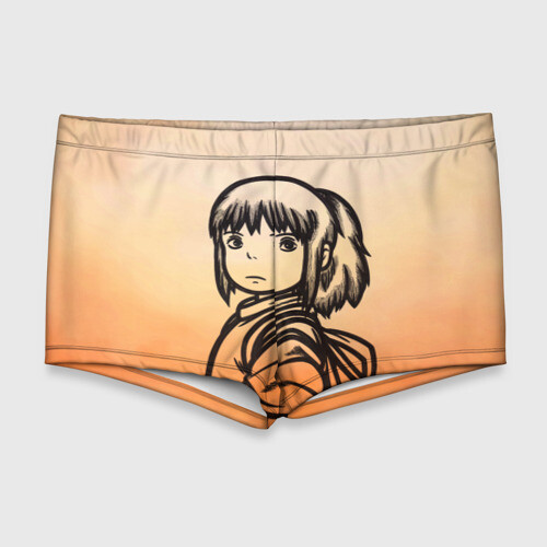 Мужские купальные плавки 3D Тихиро Огино фото