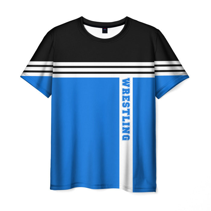 Мужская футболка 3D Wrestling фото