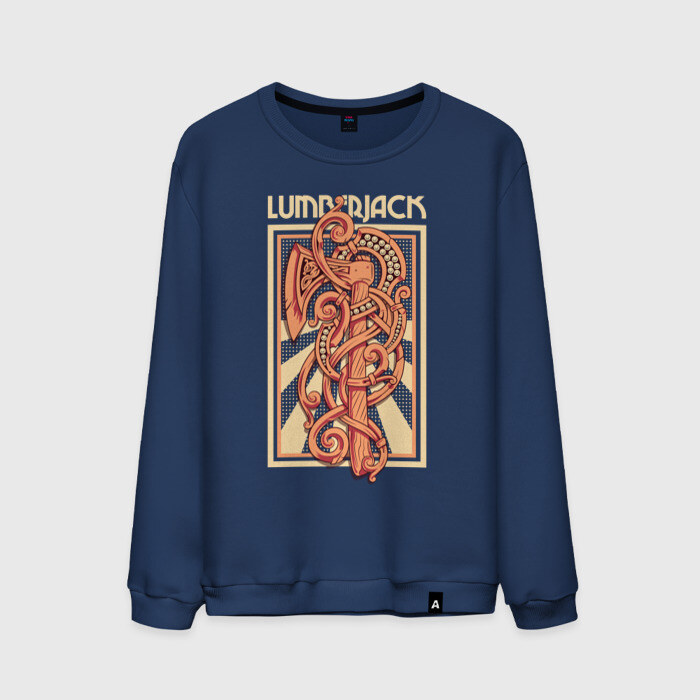 Мужской свитшот хлопок Топор фото