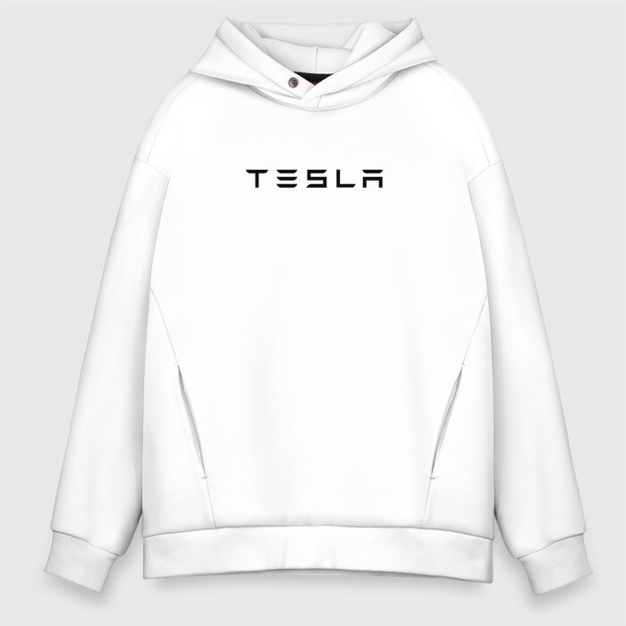 Мужское худи Oversize хлопок Tesla фото