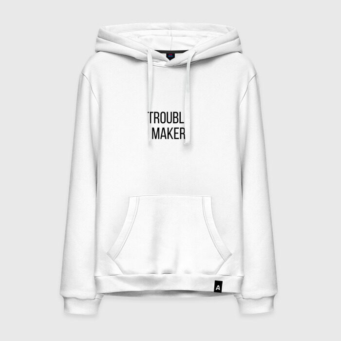 Мужская толстовка хлопок Trouble Maker. фото