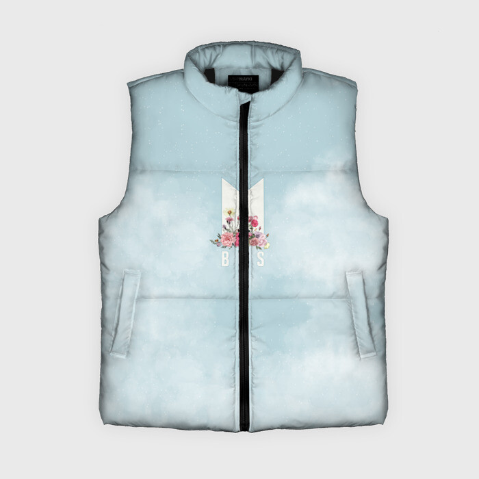 Женский жилет утепленный 3D BTS фото