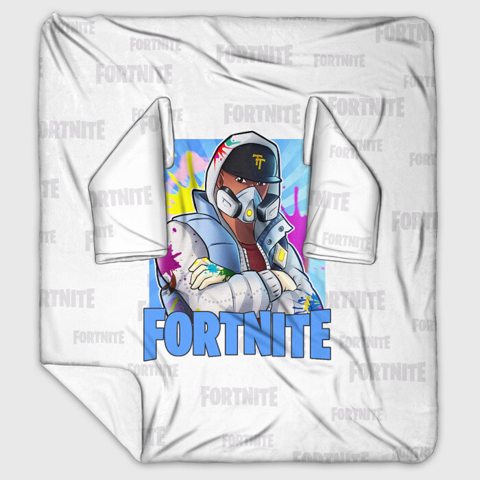 Плед с рукавами Fortnite Fan Art фото