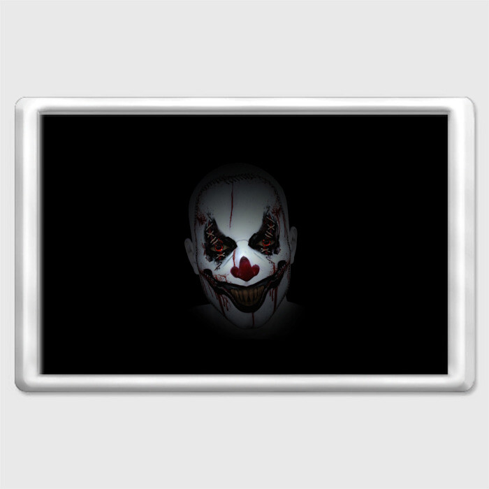 Магнит 45*70 Клоун убийца фото