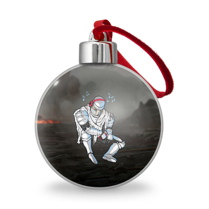 Ёлочный шар Dark Souls фото