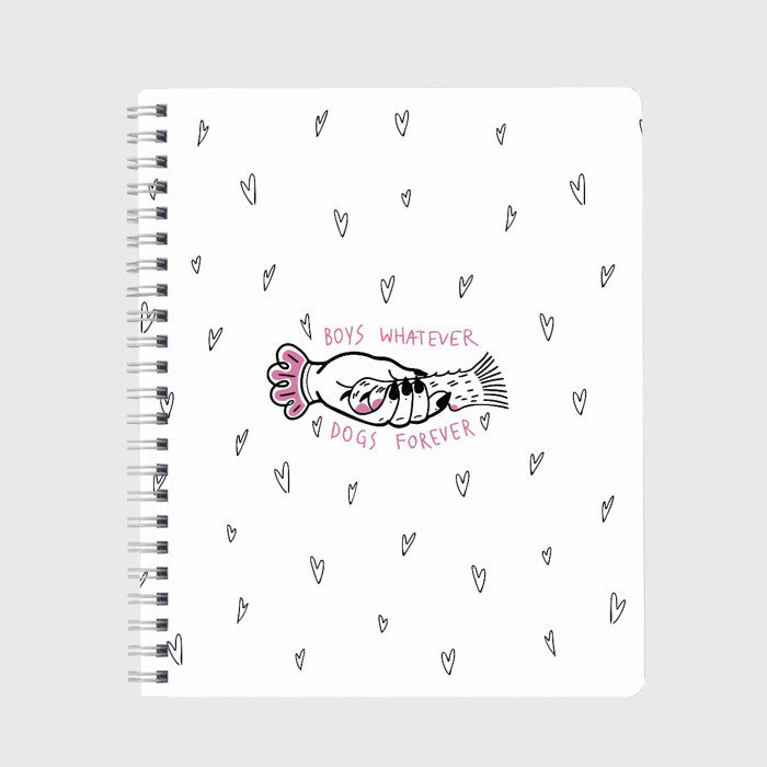 Тетрадь Boys Whatever Dogs Forever фото