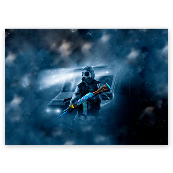 Поздравительная открытка Counter-Strike фото