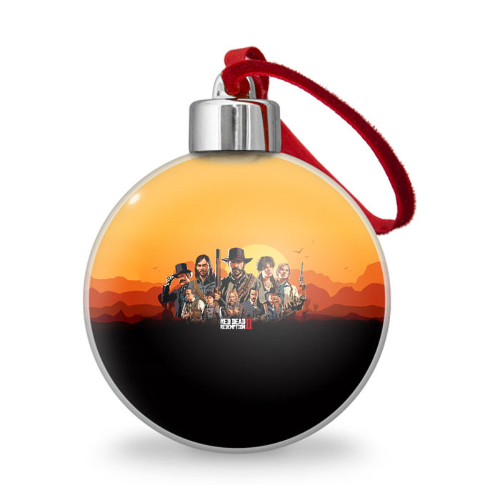 Ёлочный шар Red Dead Redemption 2 фото