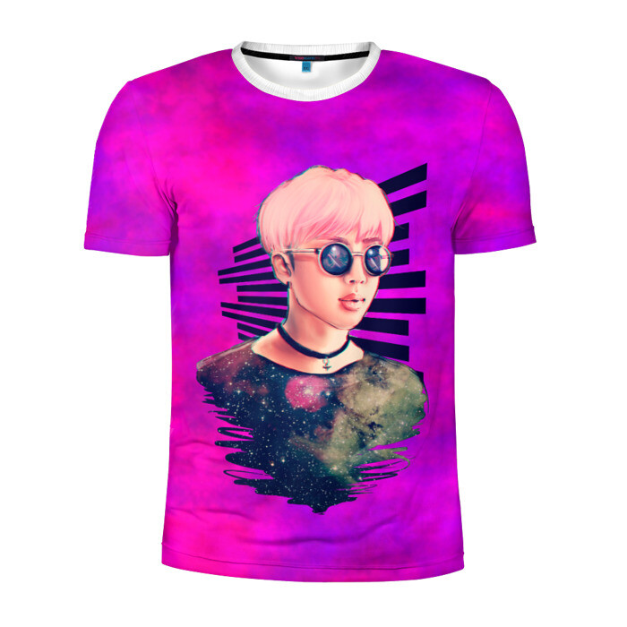 Мужская футболка 3D спортивная BTS. Kim Nam-joon фото