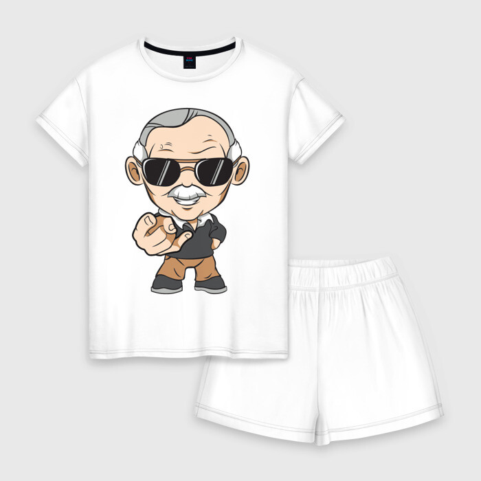Женская пижама с шортиками хлопок Stan Lee фото
