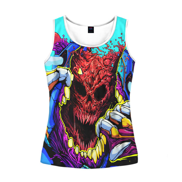 Женская майка 3D HYPER BEAST фото