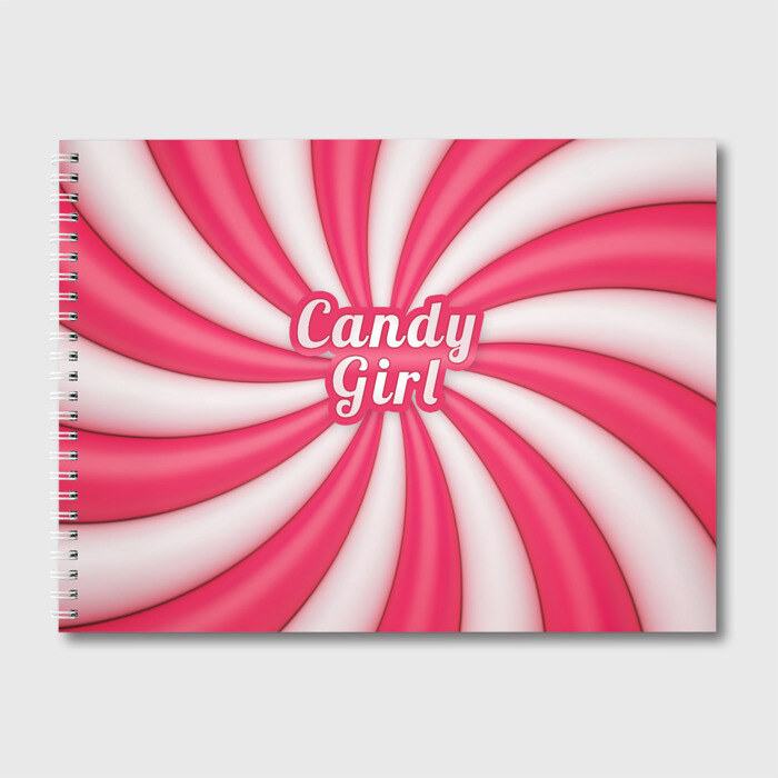Альбом для рисования Candy Girl фото