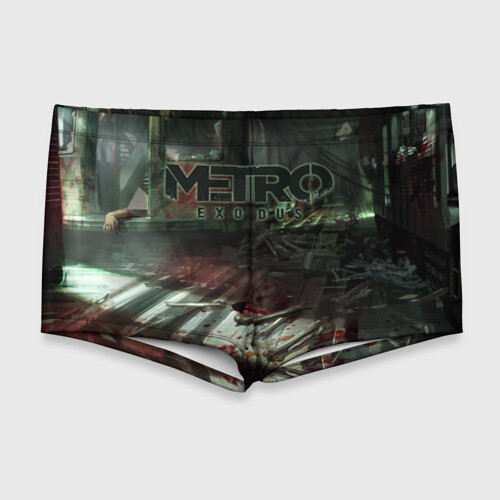 Мужские купальные плавки 3D Metro Exodus фото