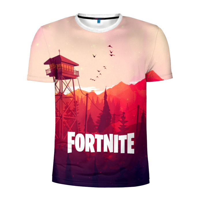 Мужская футболка 3D спортивная FORTNITE фото