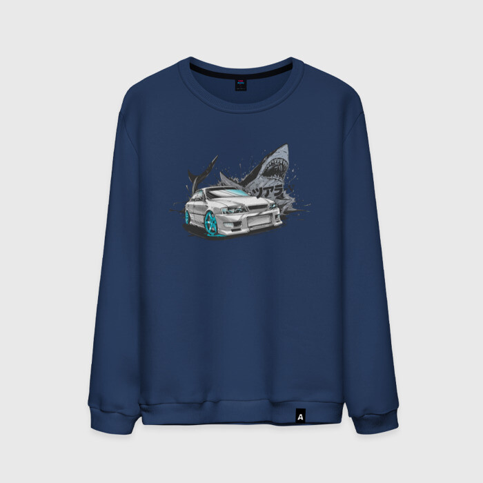 Мужской свитшот хлопок Toyota Chaser 100 фото
