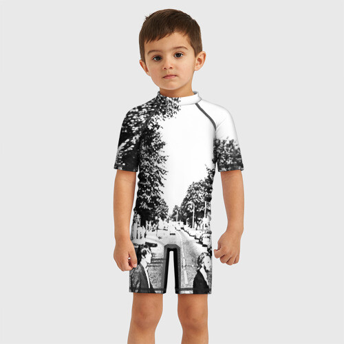 Детский купальный костюм 3D The Beatles фото