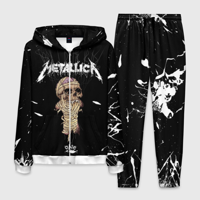 Мужской костюм 3D METALLICA фото