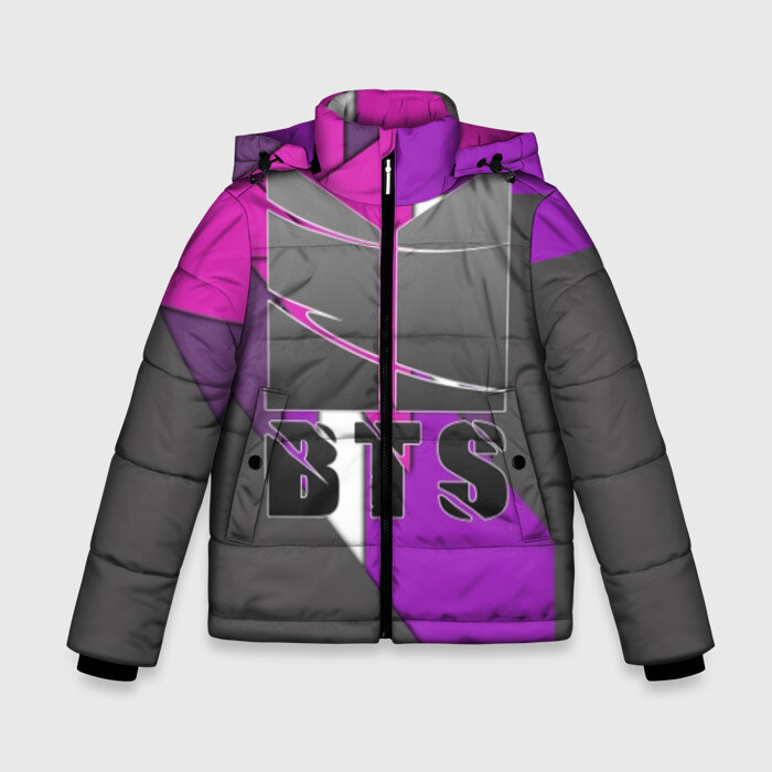 Зимняя куртка для мальчиков 3D BTS Lifestyle фото