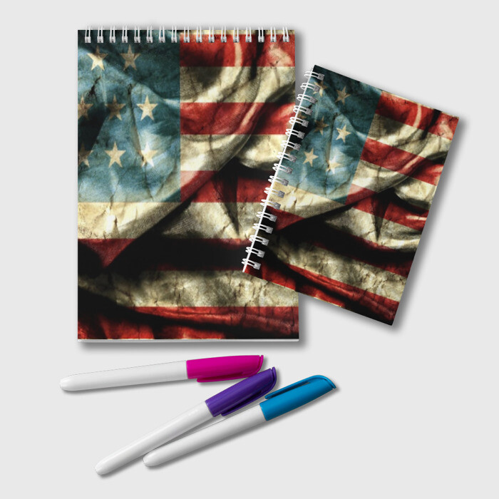 Блокнот USA 3D фото