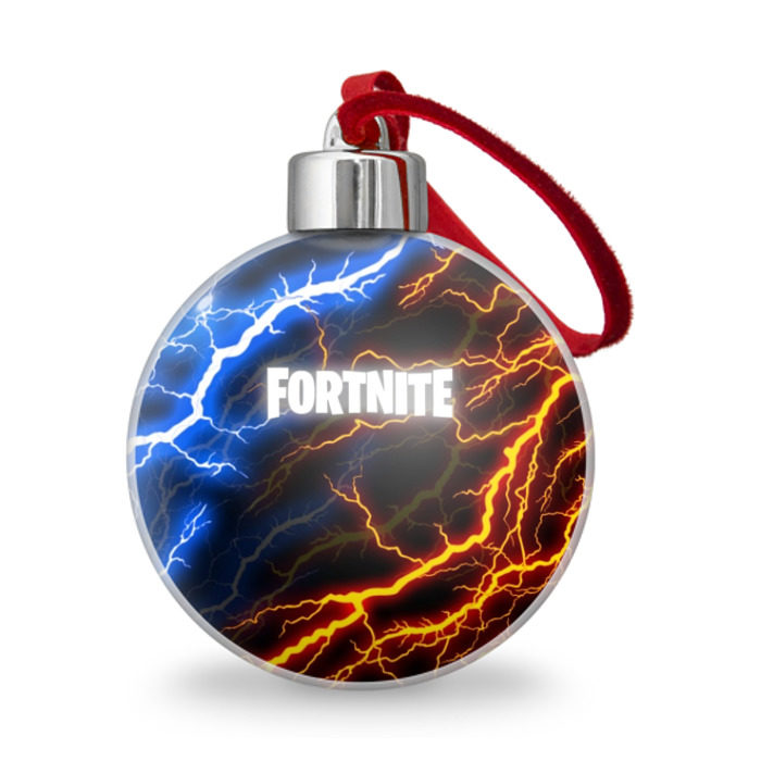 Ёлочный шар FORTNITE STORM фото