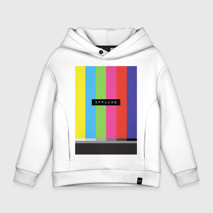 Детское худи Oversize хлопок OFFLINE фото