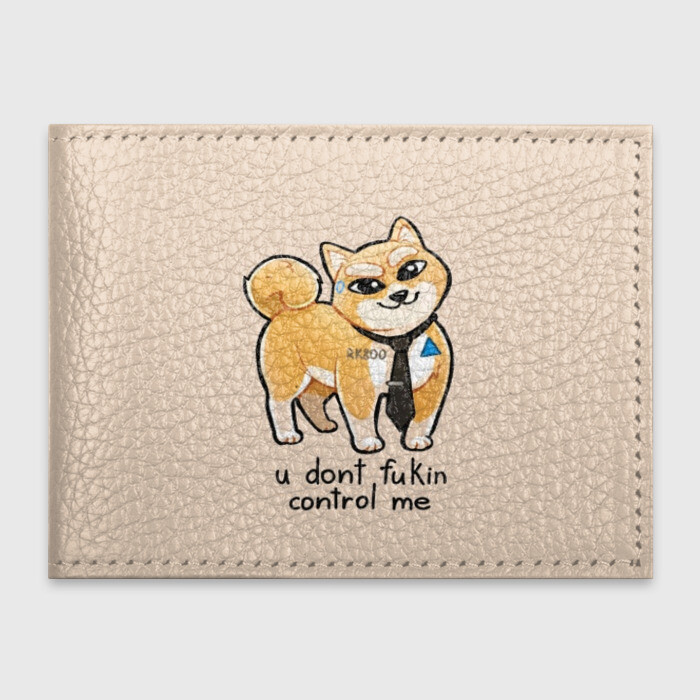 Обложка для студенческого билета FUKIN CONTROL фото