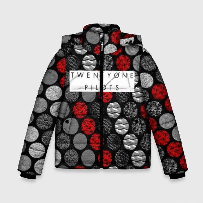 Зимняя куртка для мальчиков 3D TWENTY ONE PILOTS (TOP) фото