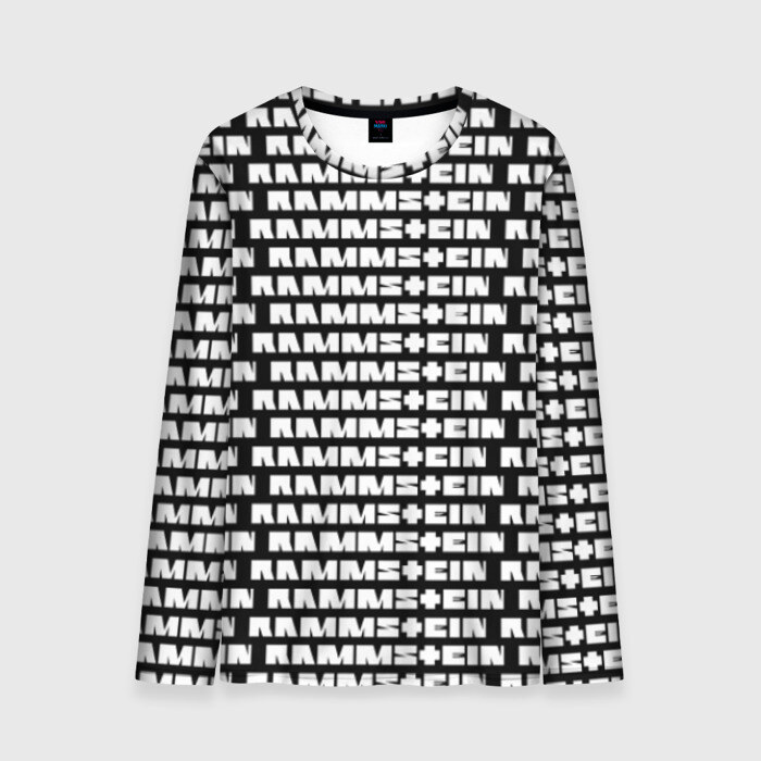 Мужской лонгслив 3D Rammstein фото
