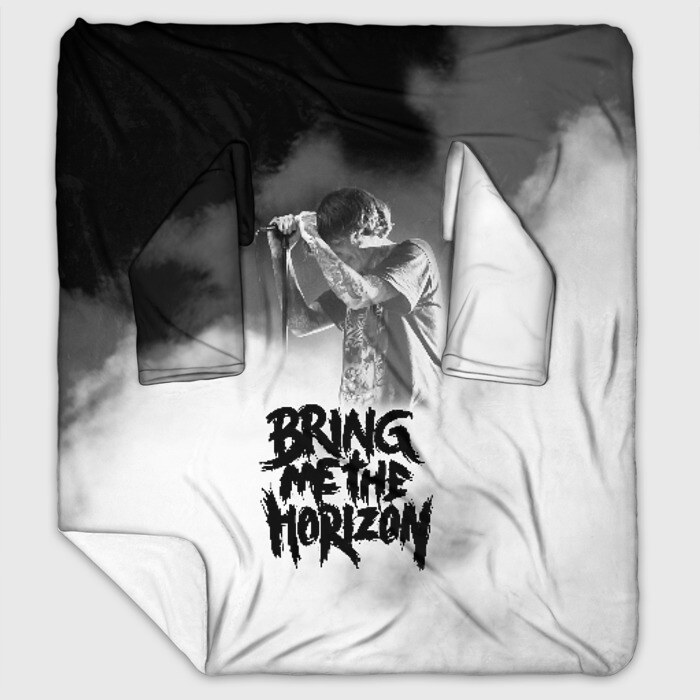 Плед с рукавами Bring Me the Horizon фото