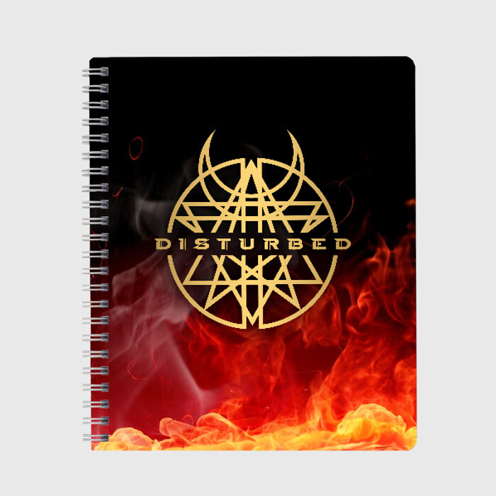 Тетрадь Disturbed фото