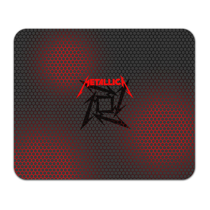 Коврик для мышки прямоугольный Metallica фото