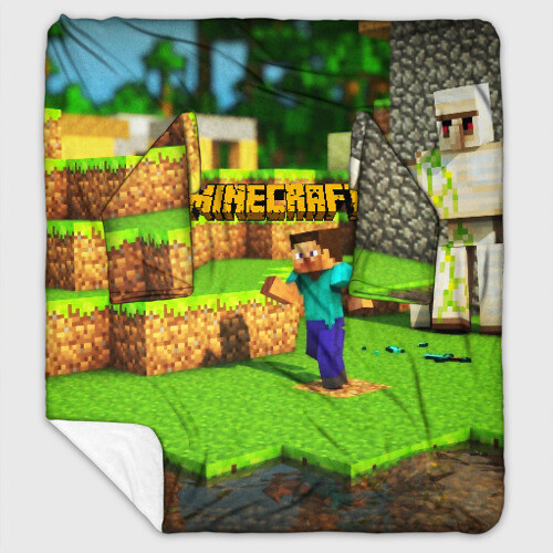 Плед с рукавами MINECRAFT фото