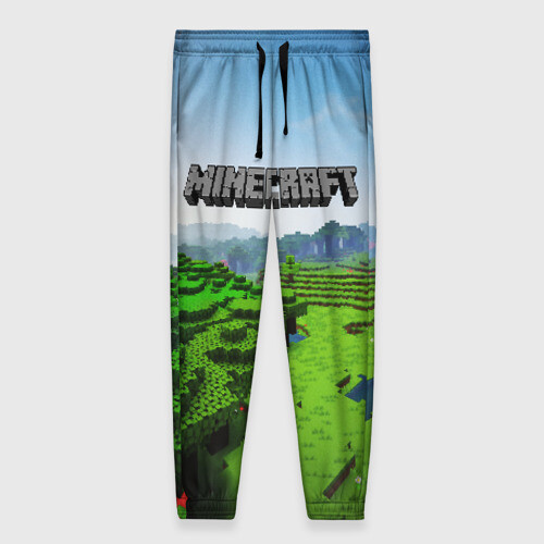 Женские брюки 3D MINECRAFT фото