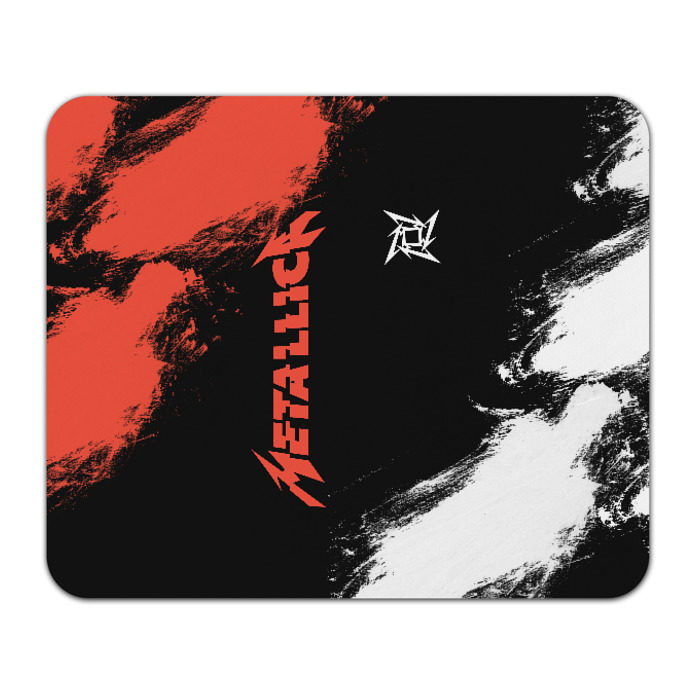 Коврик для мышки прямоугольный Metallica фото