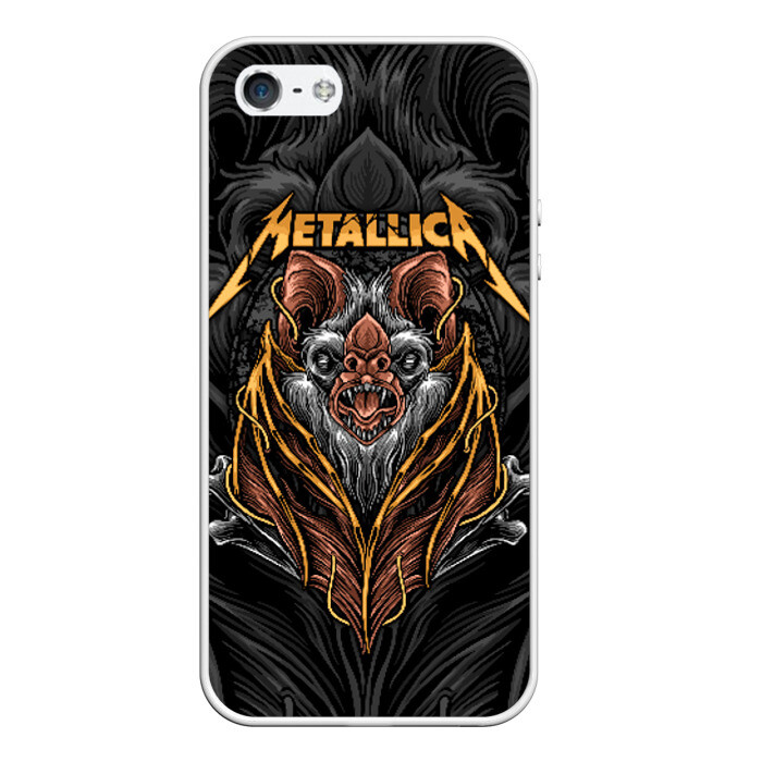 Чехол для iPhone 5/5S матовый Metallica фото