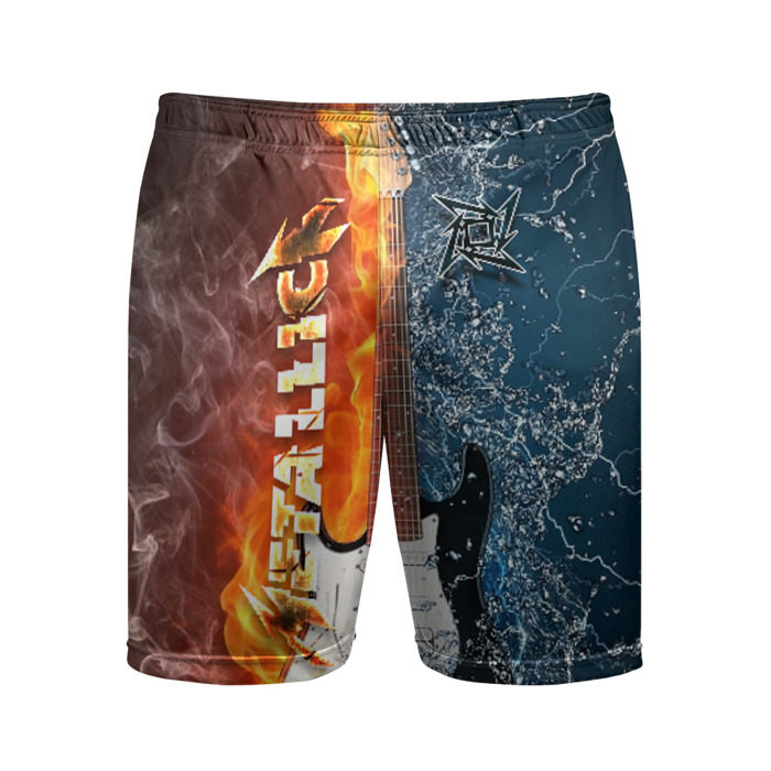 Мужские шорты спортивные Metallica фото