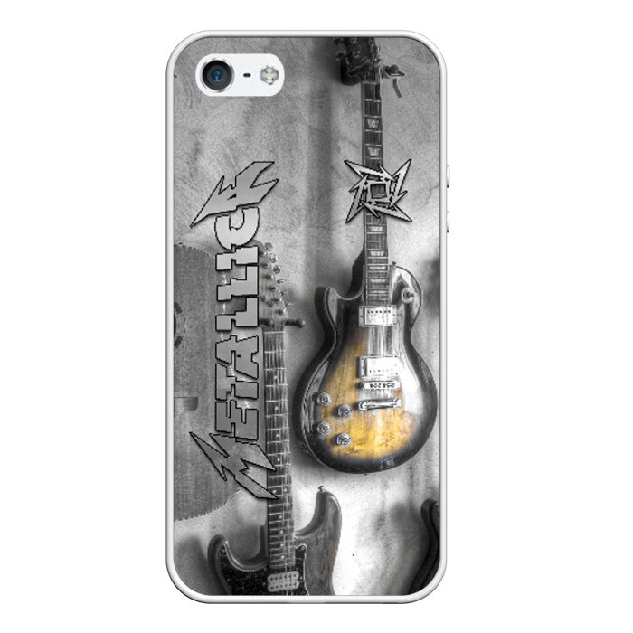 Чехол для iPhone 5/5S матовый Metallica фото