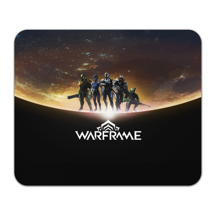 Коврик для мышки прямоугольный WARFRAME Planet фото