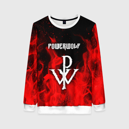 Женский свитшот 3D POWERWOLF фото