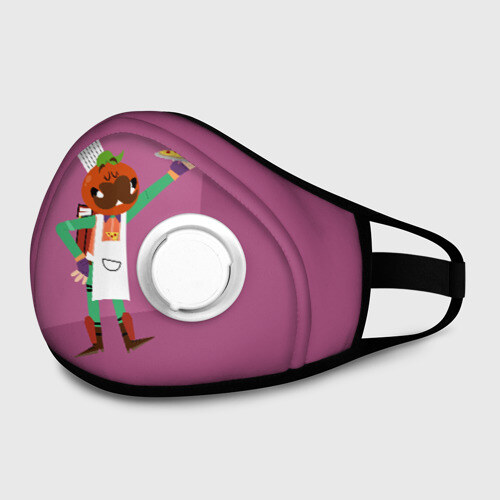 Маска из неопрена Pizza Fortnite фото