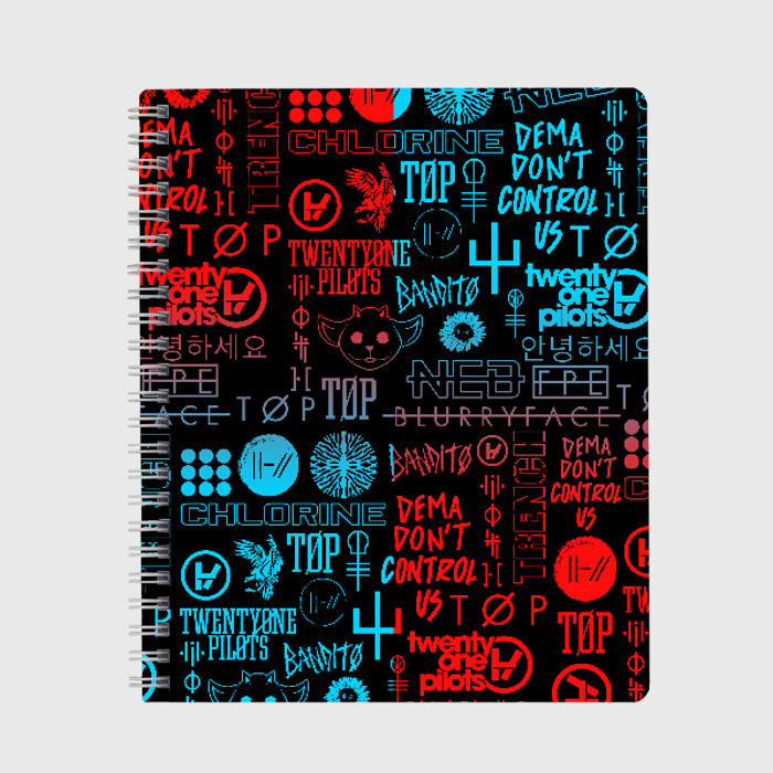 Тетрадь TWENTY ONE PILOTS фото