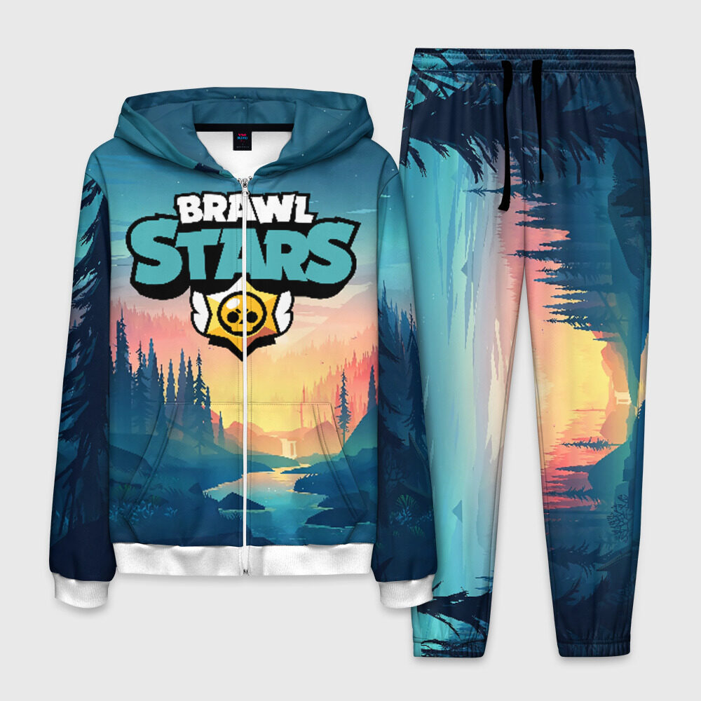 Мужской костюм 3D Brawl Stars фото